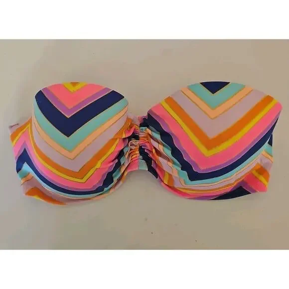 Lot Of 2 Bikini Bra Top‎ Lot Of 2 Size 34 DD Swimwear. - Picture 2 of 6